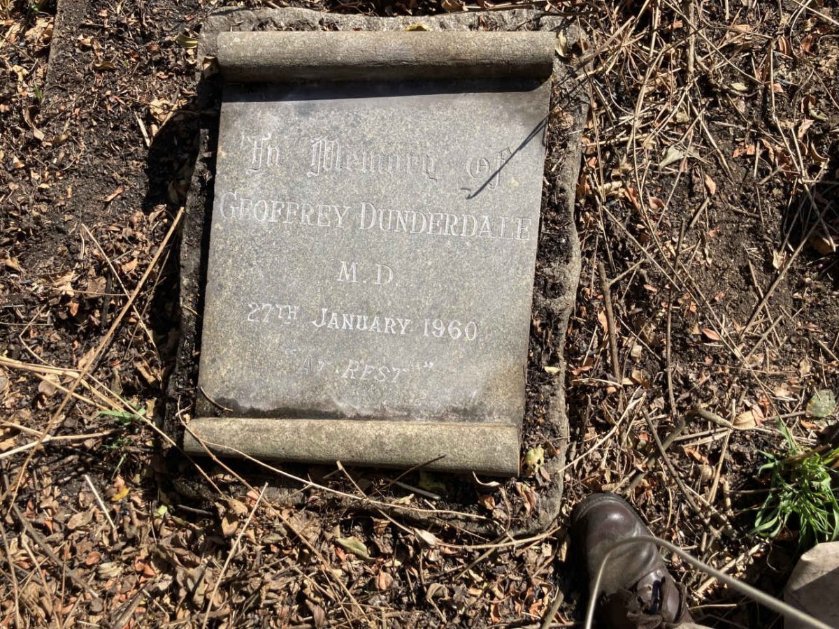 DUNDERDALE Geoffrey -1960