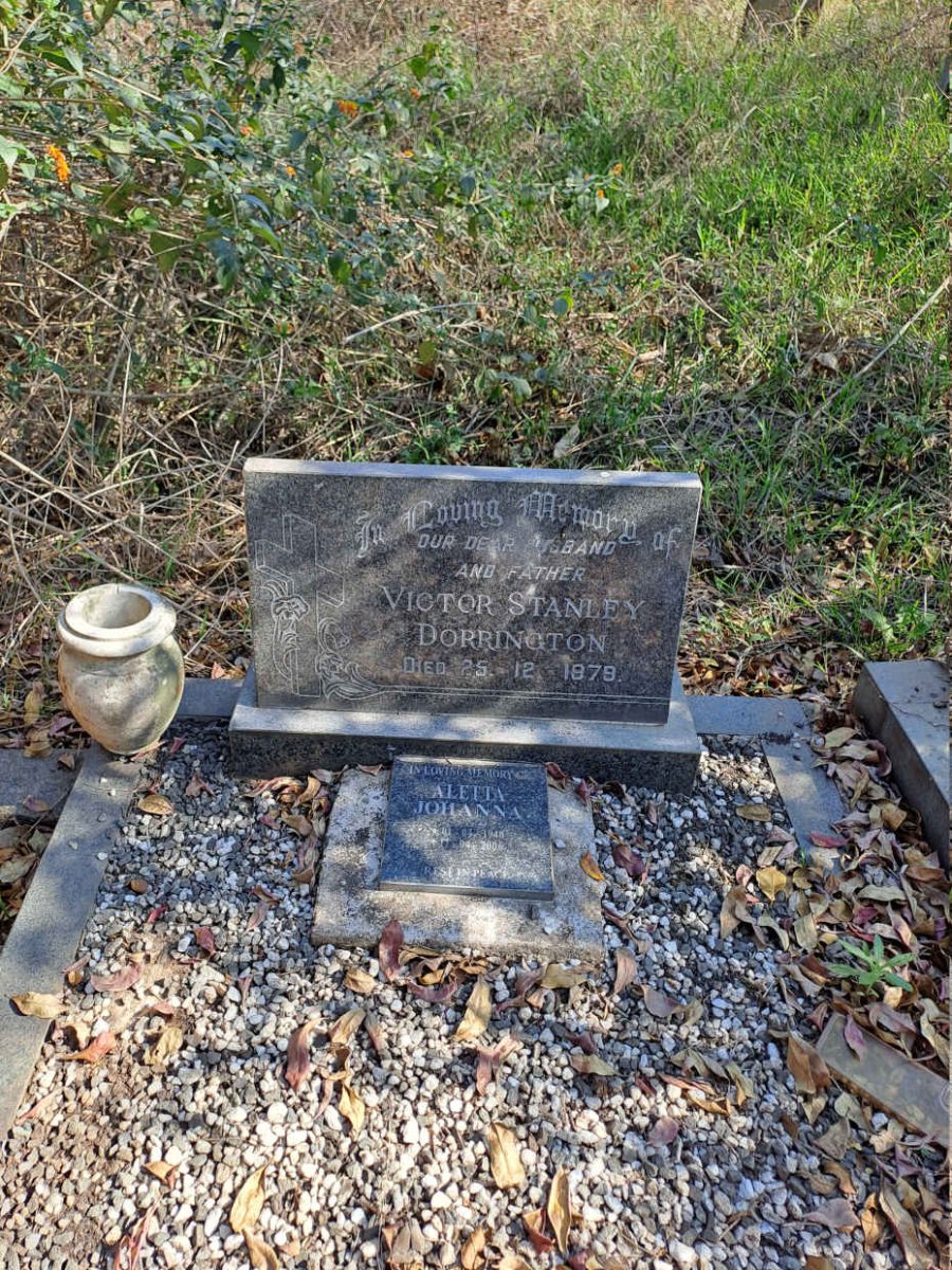 DORRINGTON Victor Stanley -1979 & Aletta Johanna 1948-2006
