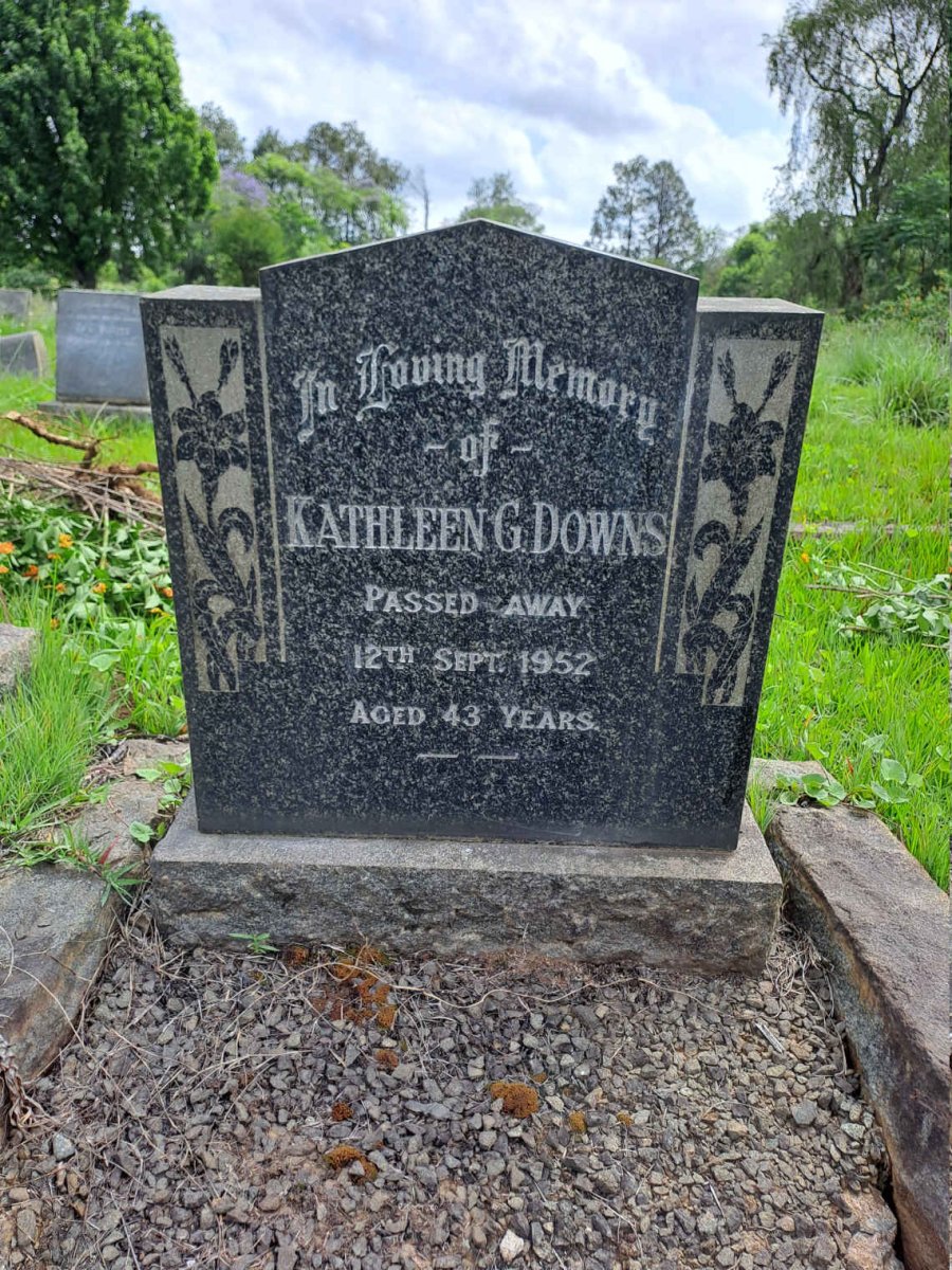 DOWNS Kathleen G. -1952