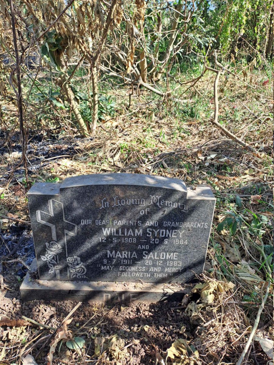 DALE William Sydney 1908-1984 & Maria Salome 1911-1983