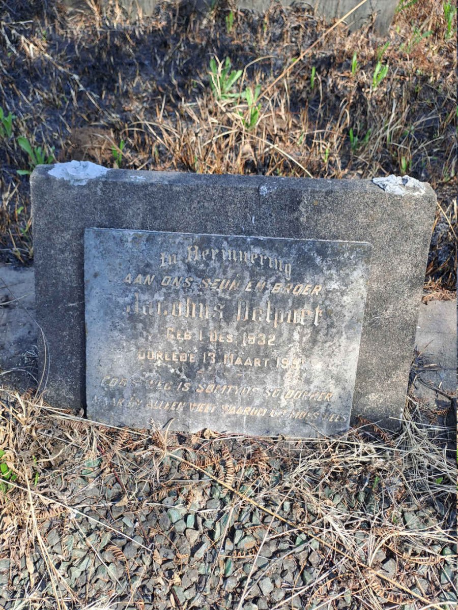 DELPORT Jacobus 1932-1951