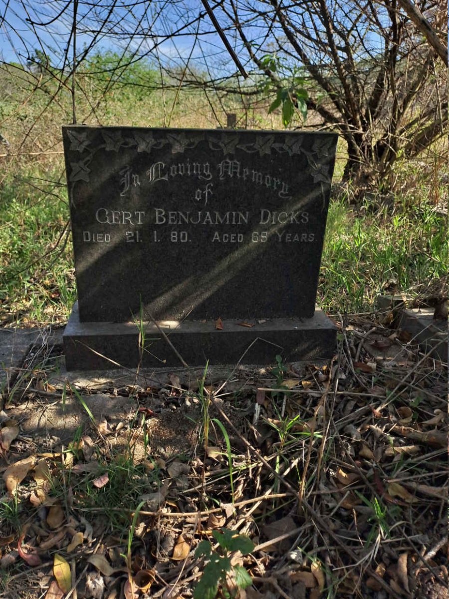 DICKS Gert Benjamin -1980