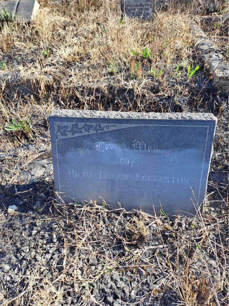 ECCLESTON Hilda Dulcie -1962
