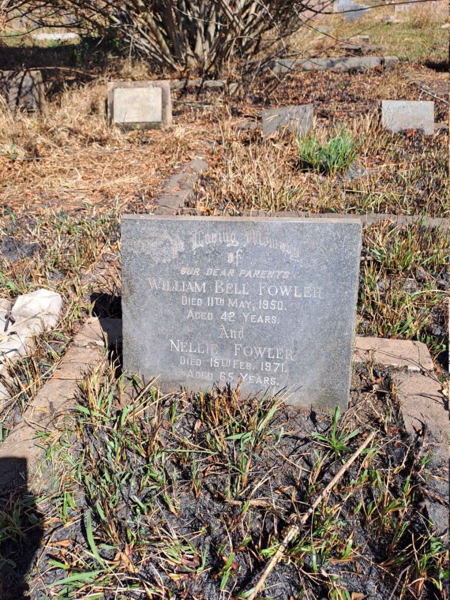FOWLER William Bell -1950 & Nellie -1971