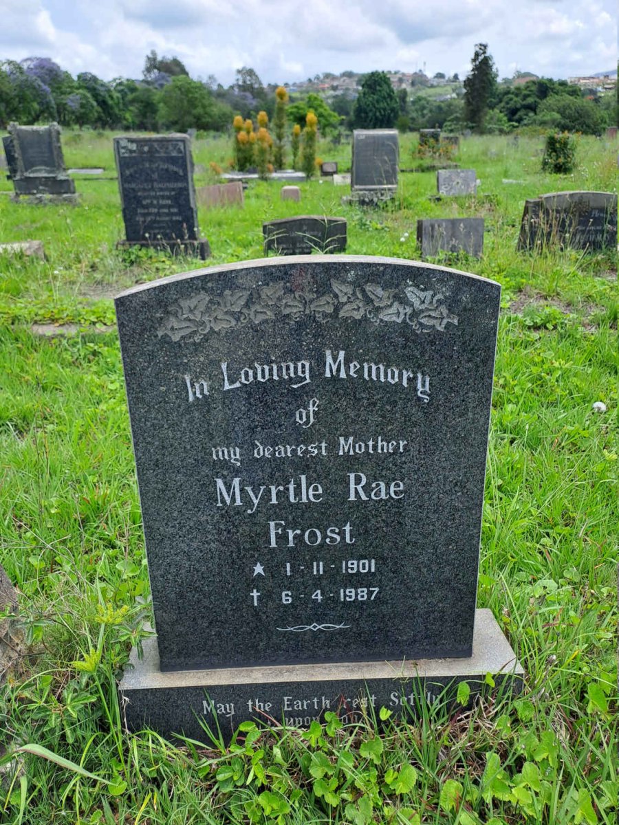FROST Myrtle Rae 1901-1987