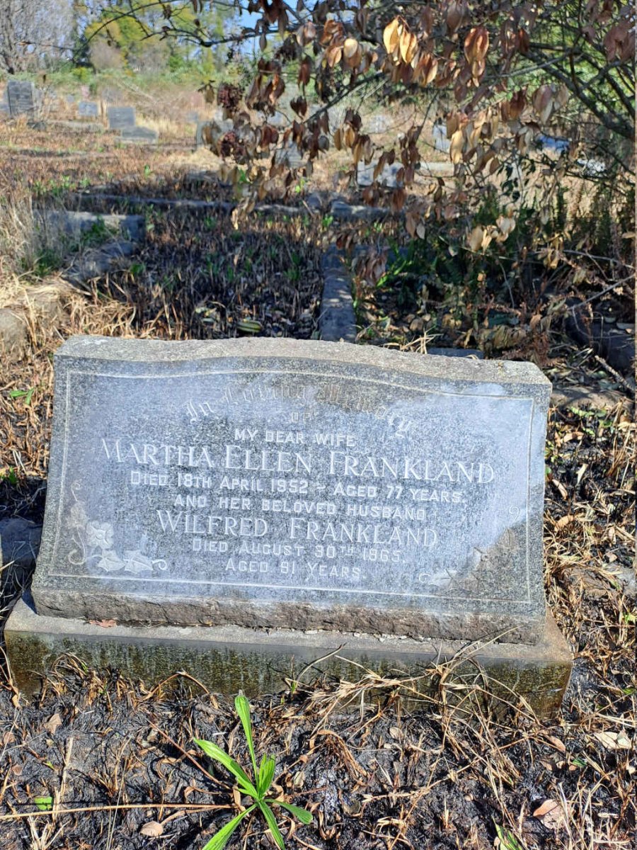 FRANKLAND Wilfred -1965 & Martha Ellen -1952