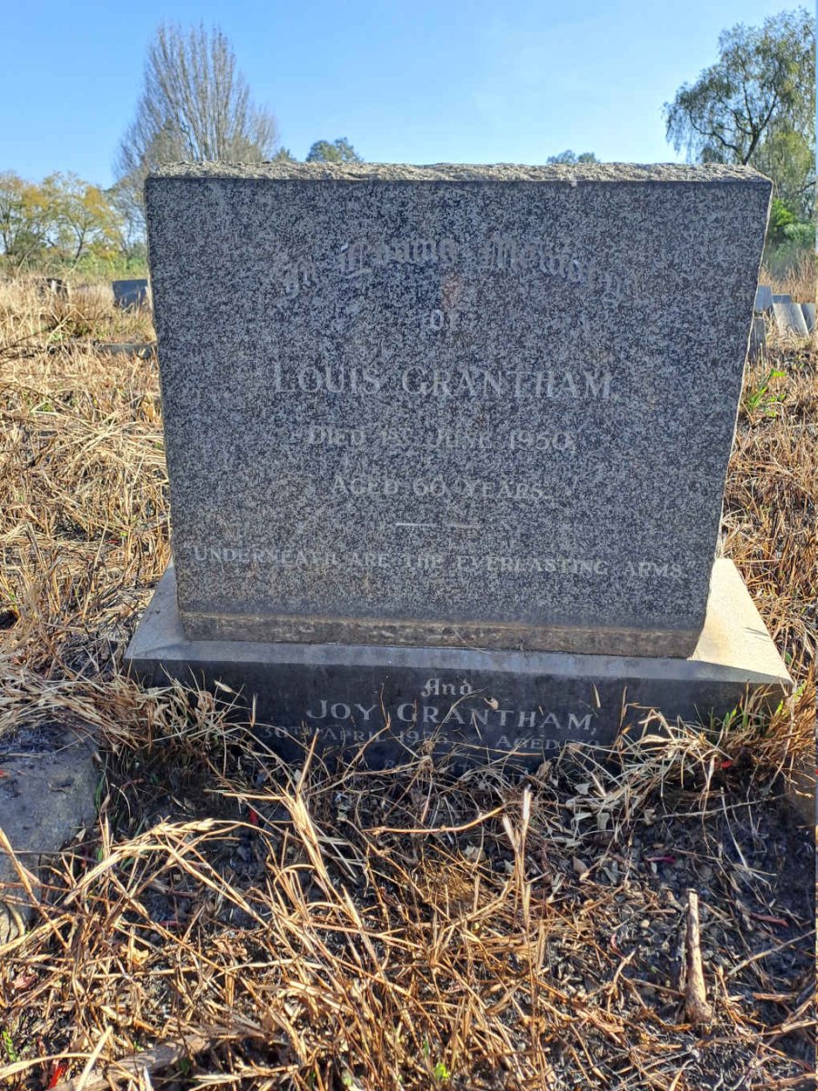 GRANTHAM Louis -1950 & Joy -1976