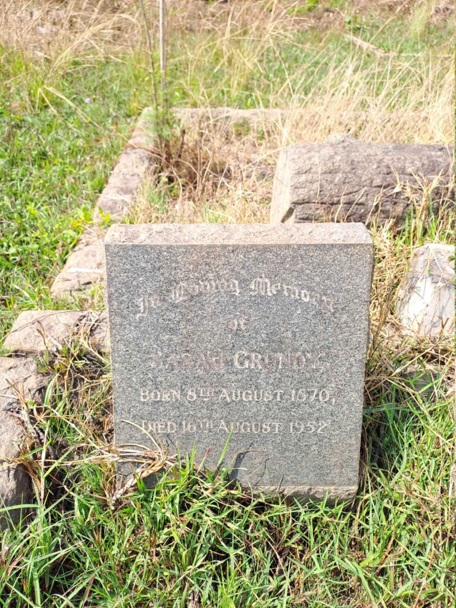 GRUNDY Sarah 1870-1952