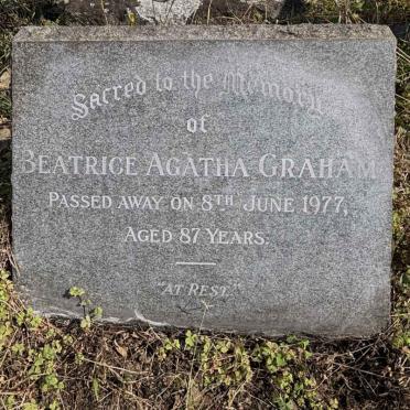 GRAHAM Beatrice Agatha -1977