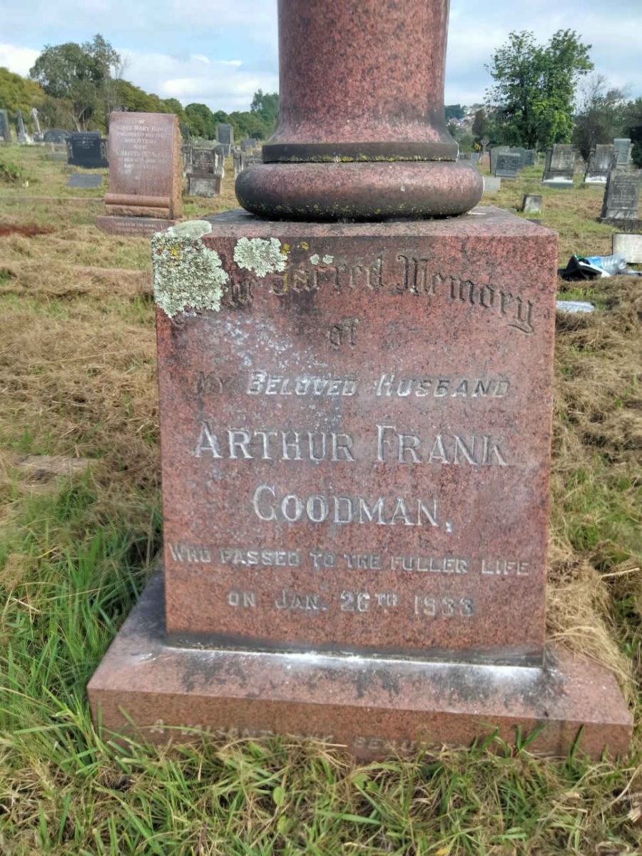 GOODMAN Arthur Frank -1933