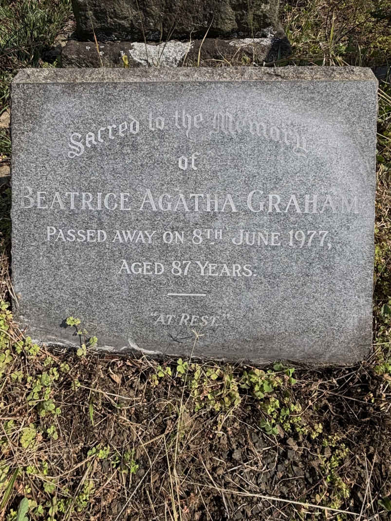 GRAHAM Beatrice Agatha -1977