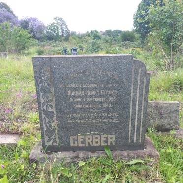 GERBER Norman Henry 1895-1945