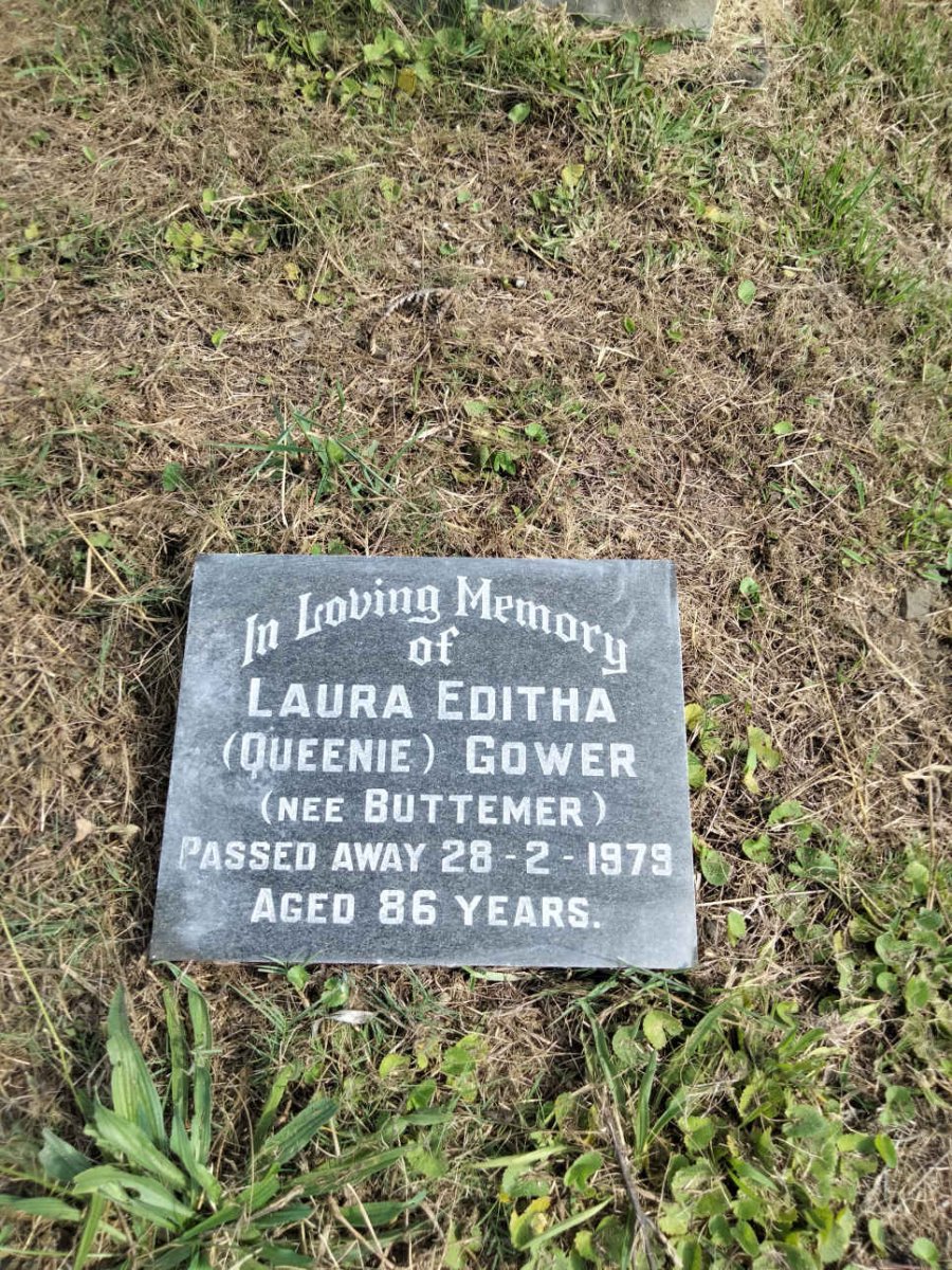 GOWER Laura Editha nee BUTTEMER -1979