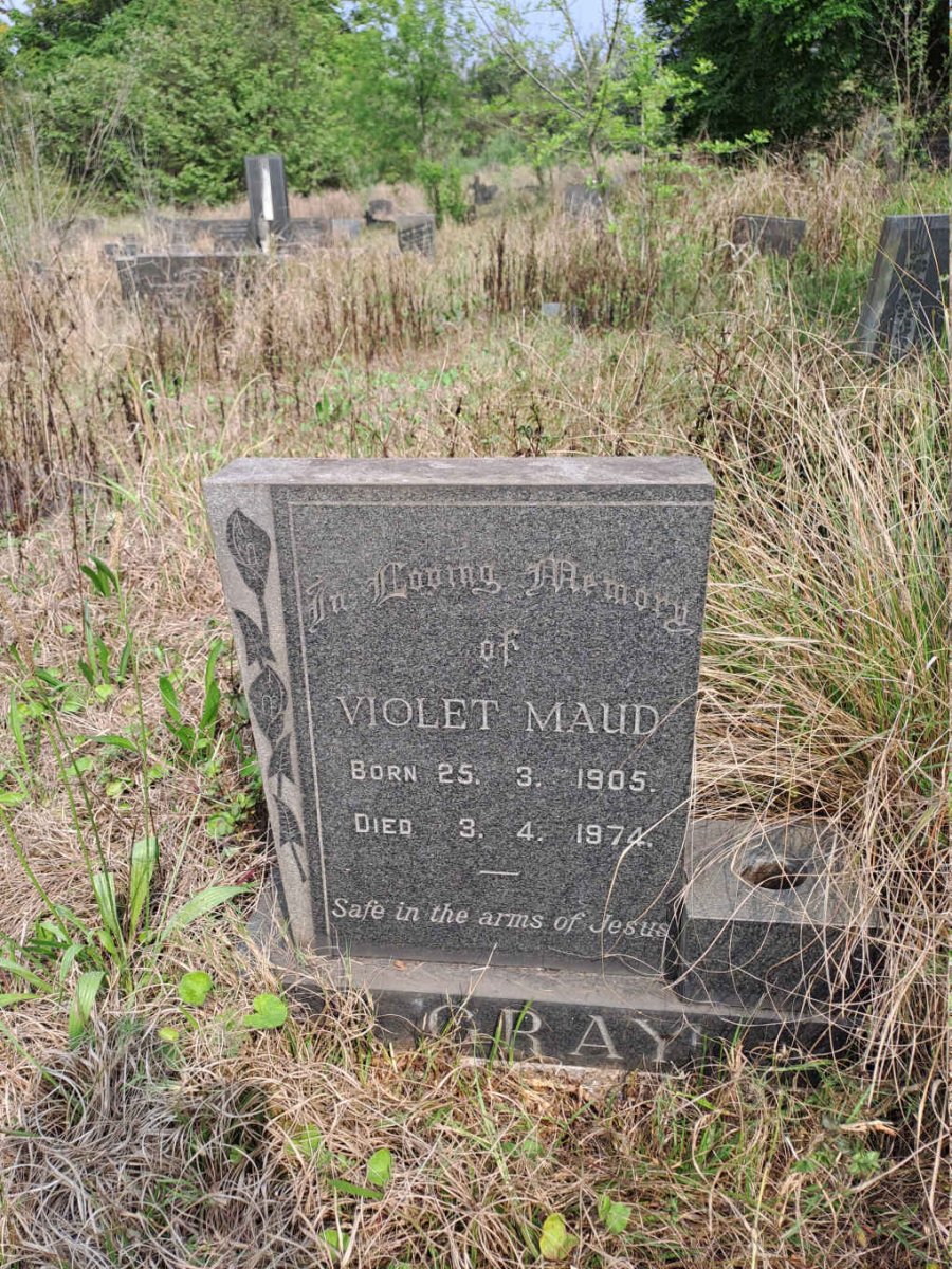 GRAY Violet Maud 1905-1974