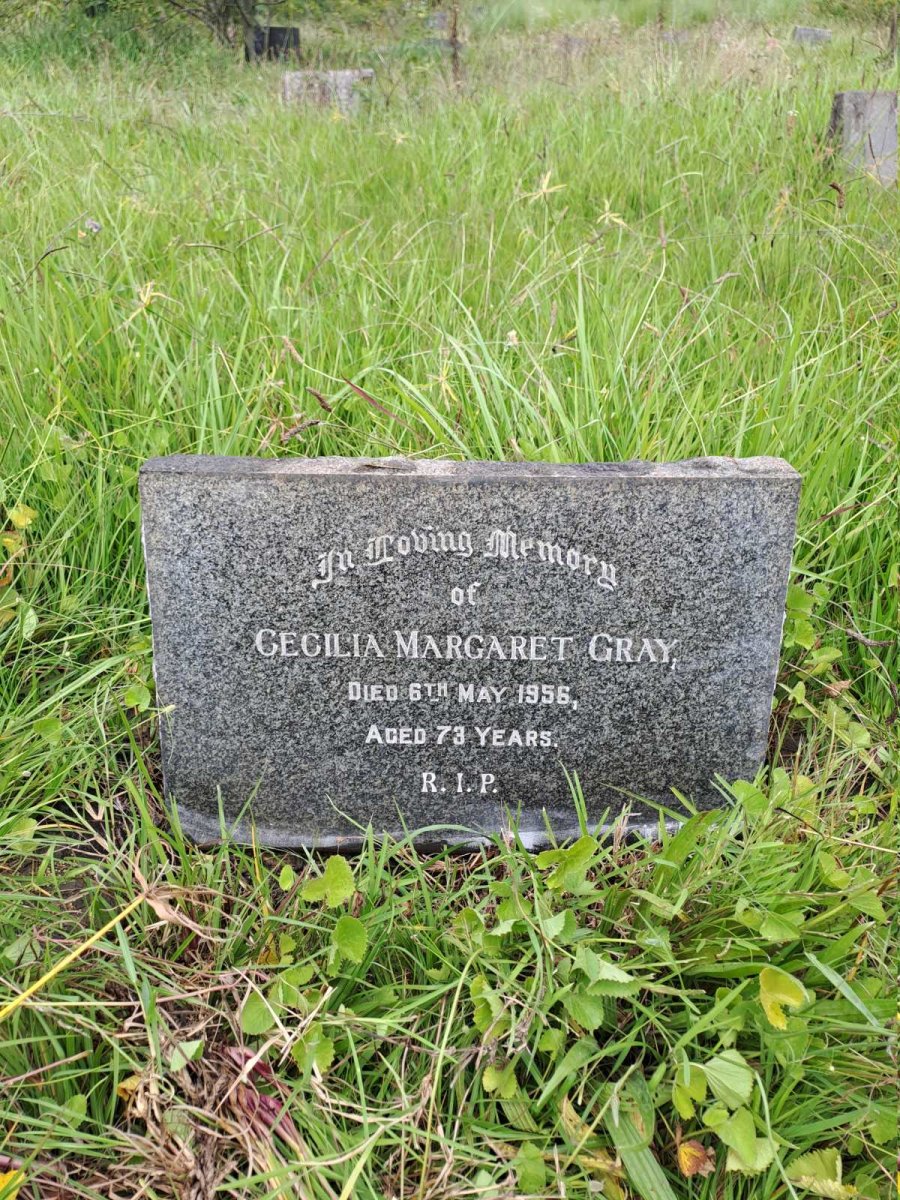GRAY Cecilia Margaret -1956