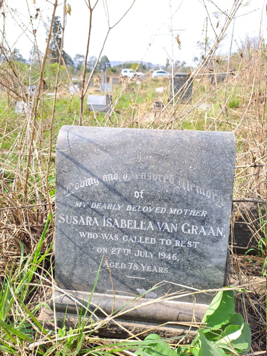 GRAAN Susara Isabella, van -1946