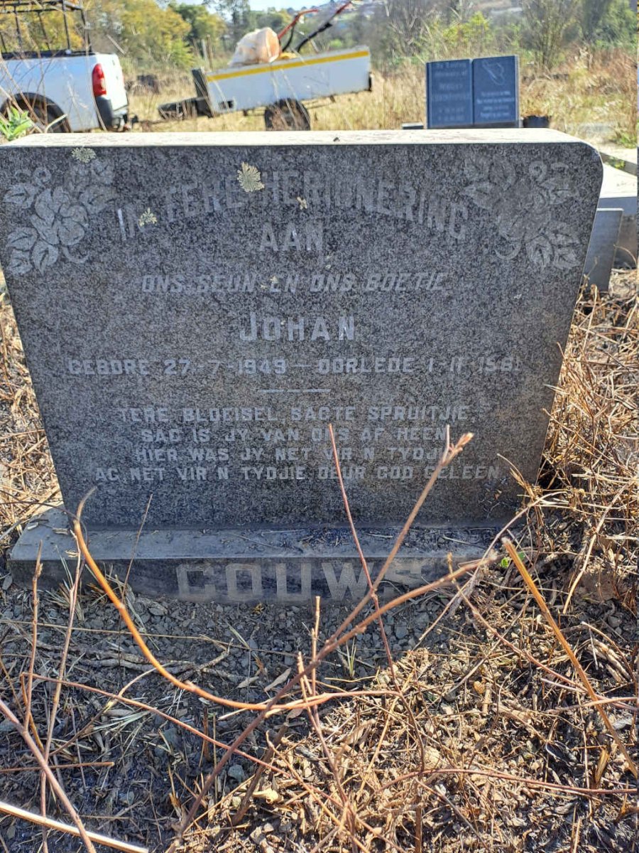 GOUWS Johan 1949-1961