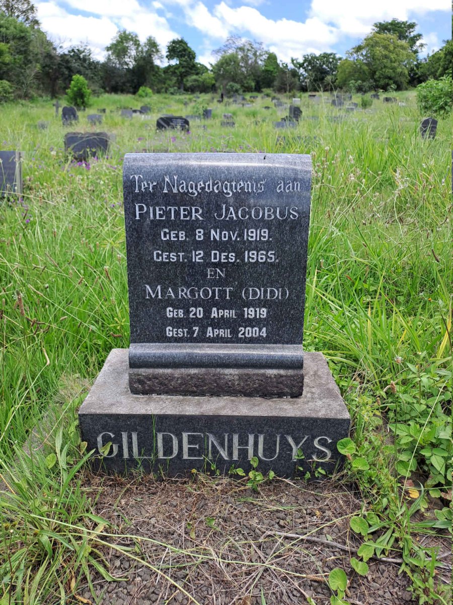 GILDENHUYS Pieter Jacobus 1919-1965 & Margott 1919-2004