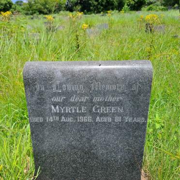 GREEN Myrtle -1966