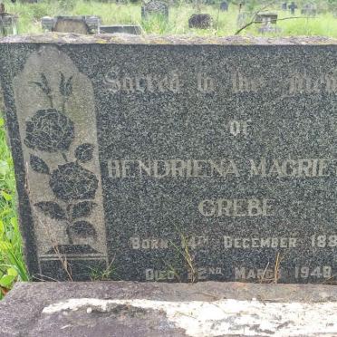 GREBE Hendriena Magrietha 1888-1948