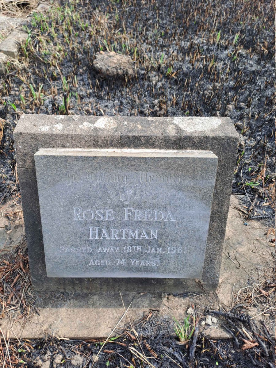 HARTMAN Rose Freda -1961