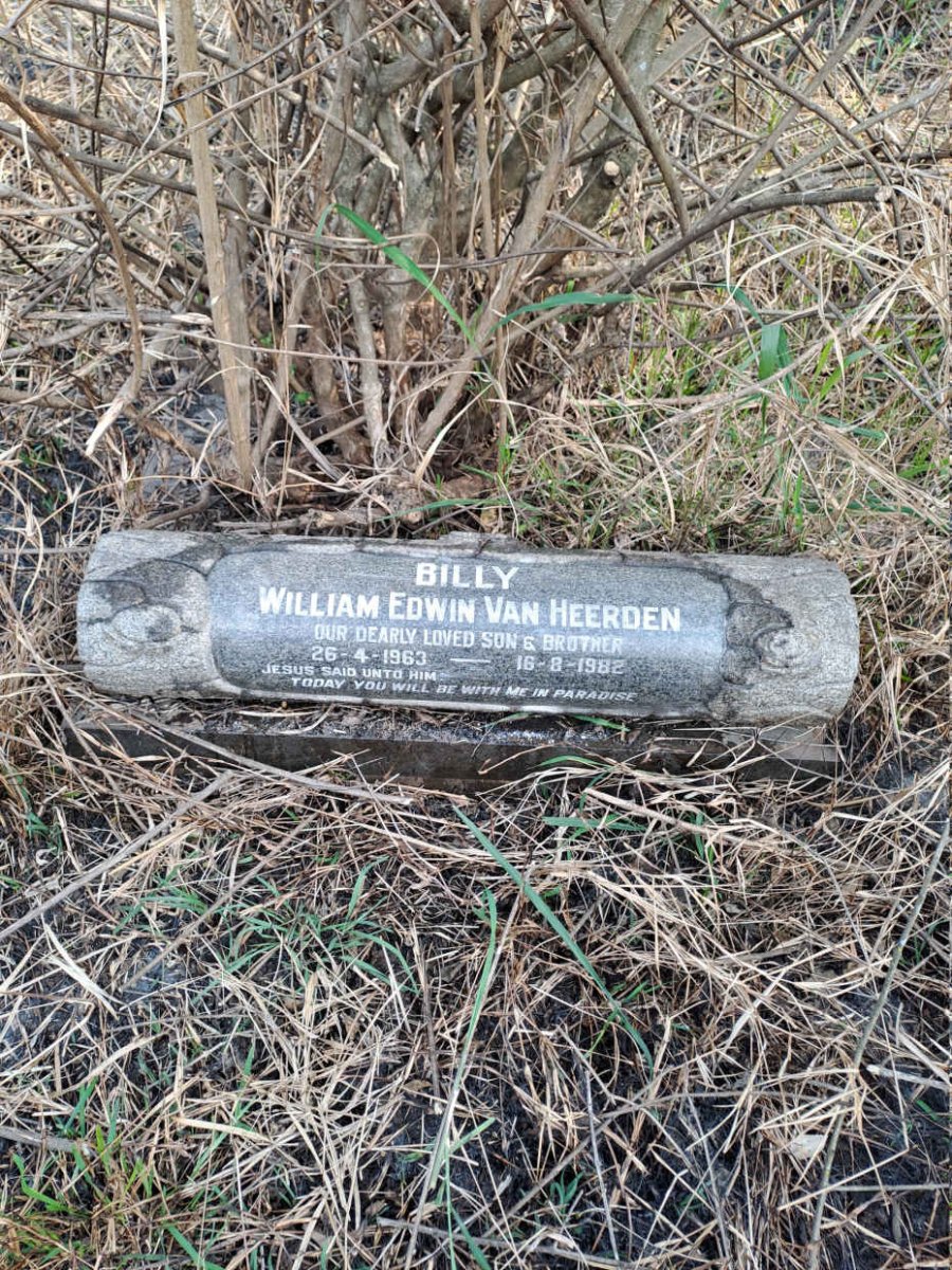 HEERDEN William Edwin, van 1963-1982