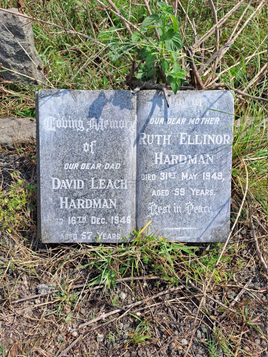 HARDMAN David Leach -1946 & Ruth Ellinor -1949