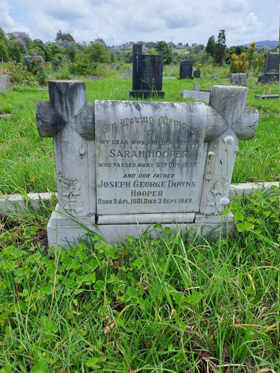 HOOPER Joseph George Downs 1861-1949 & Sarah -1937