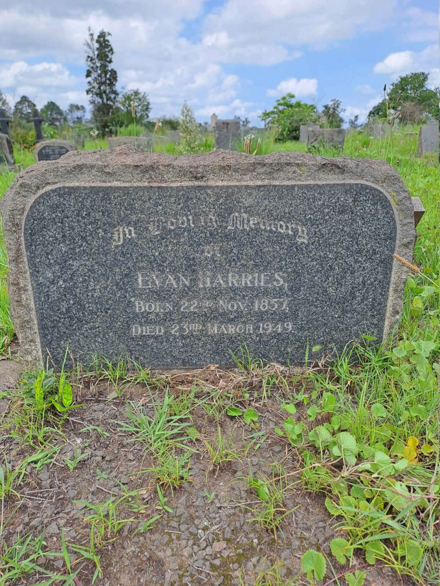 HARRIES Evan 1857-1949