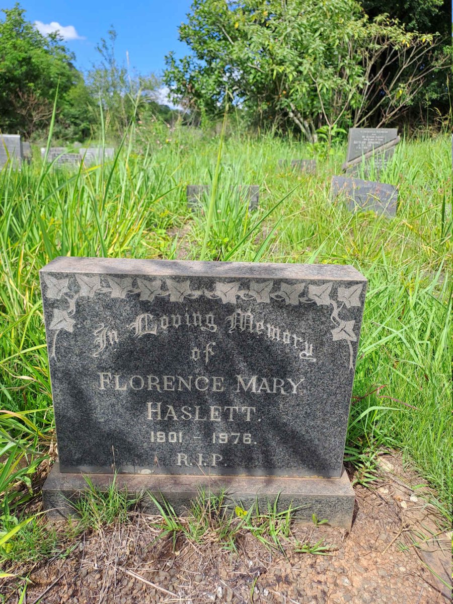 HASLETT Florence Mary 1901-1976
