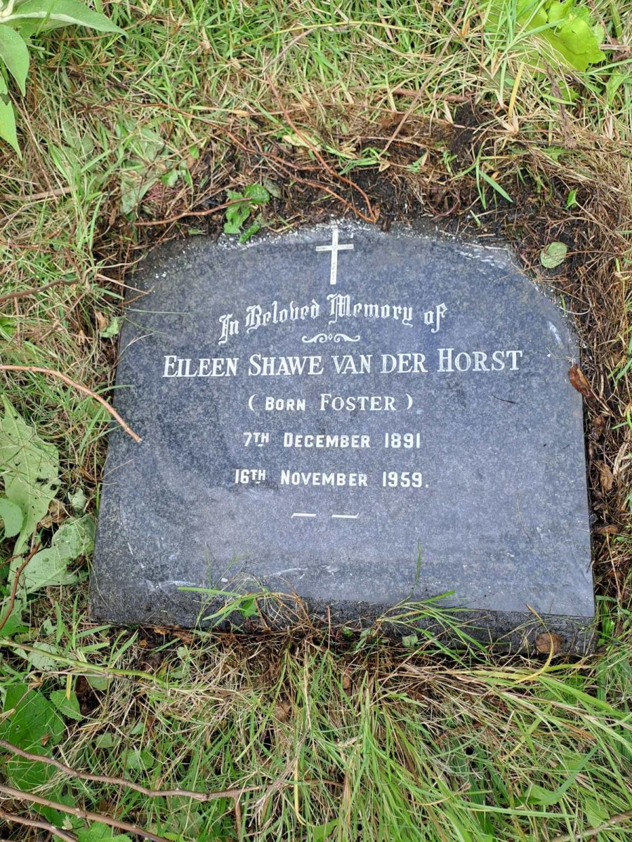HORST Eileen Shawe, van der nee FOSTER 1891-1959