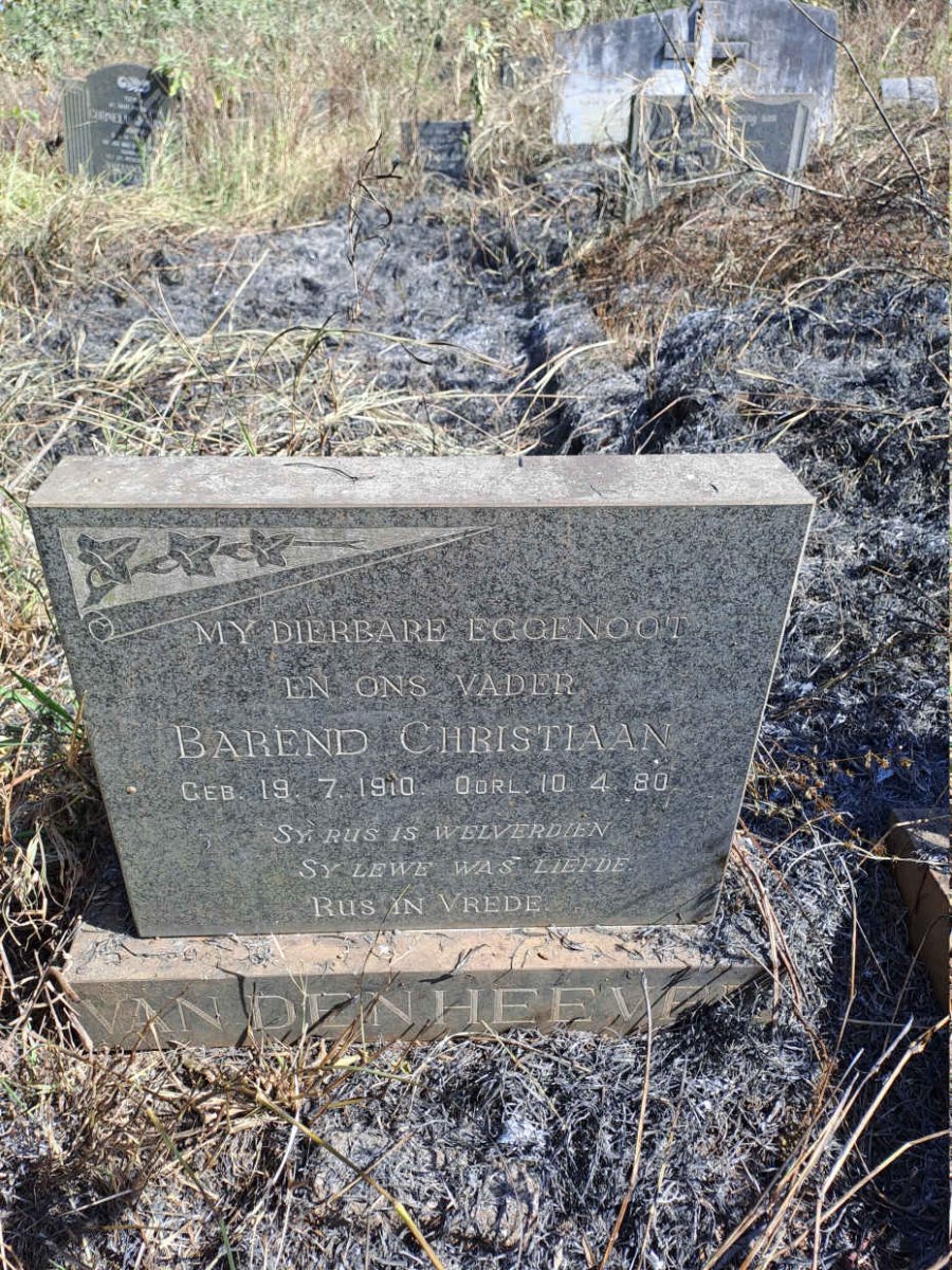 HEEVER Barend Christiaan, van den 1910-1980
