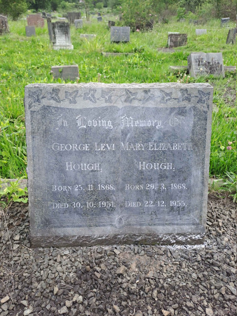 HOUGH George Levi 1868-1951 & Mary Elizabeth 1868-1955