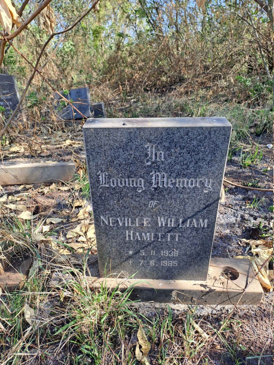 HAMLETT Neville William 1938-1985