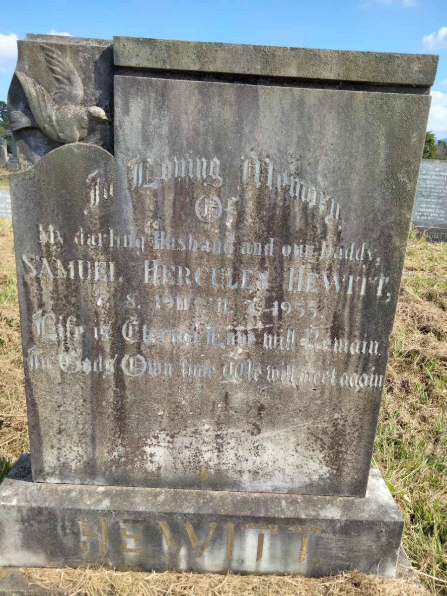 HEWITT Samuel Hercules 1911-1955