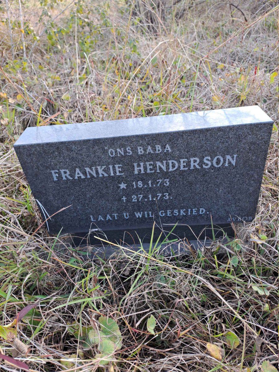 HENDERSON Frankie 1973-1973