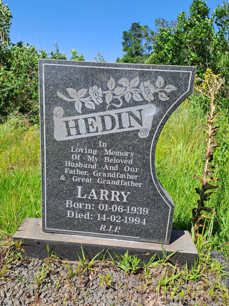 HEDIN Larry 1939-1994