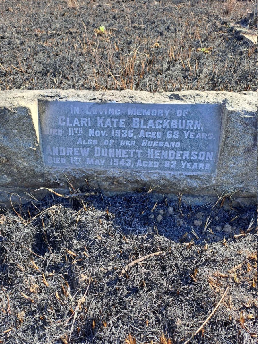 HENDERSON Andrew Dunnett -1943 & Clari Kate Blackburn -1936