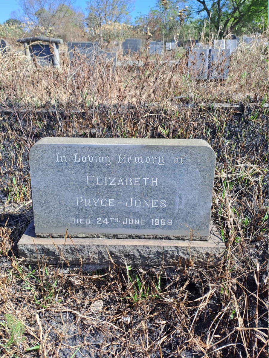 JONES Elizabeth, PRYCE -1969