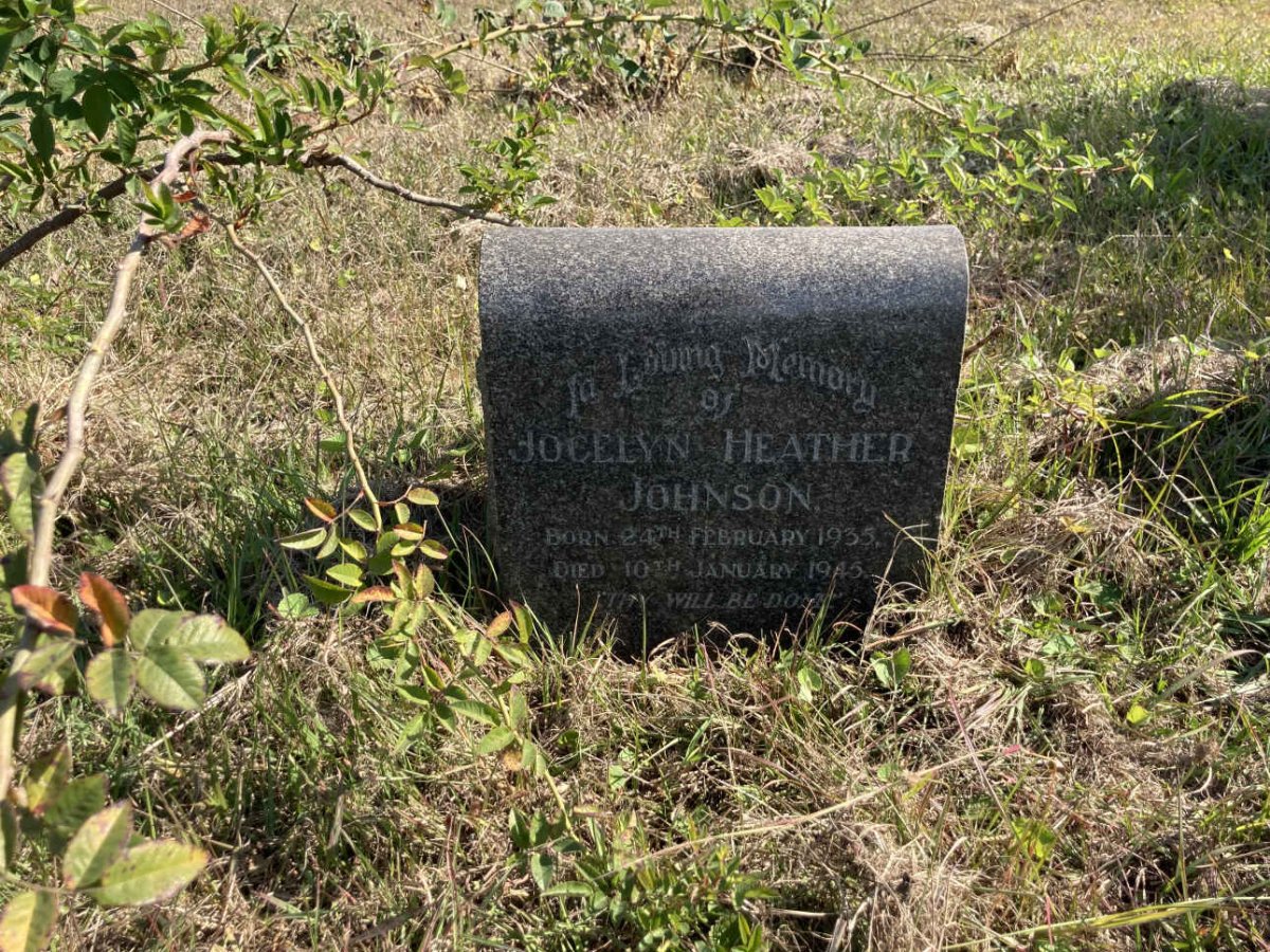 JOHNSON Jocelyn Heather 1935-1945