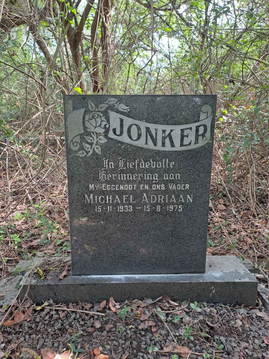 JONKER Michael Adriaan 1933-1975