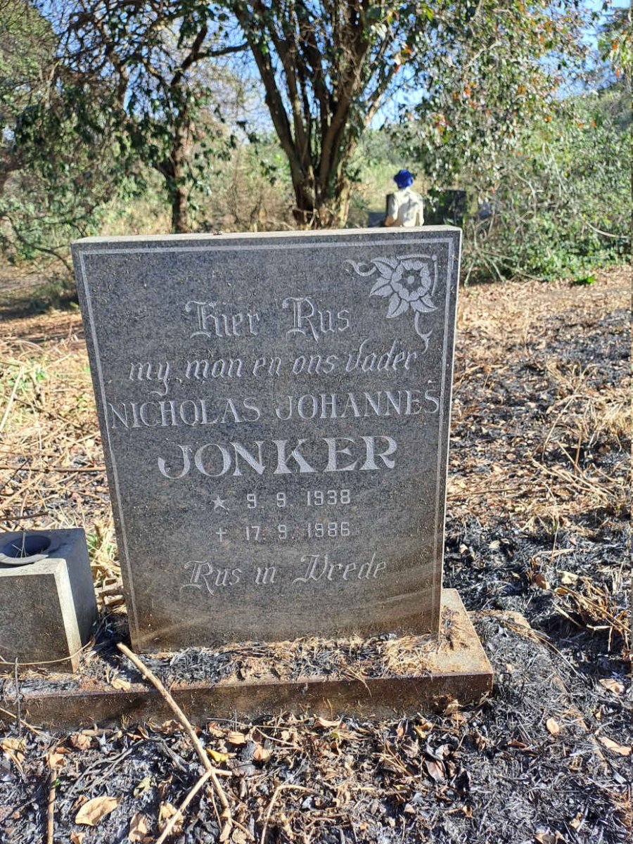 JONKER Nicholas Johannes 1938-1986