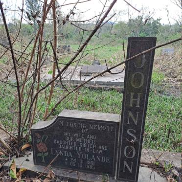 JOHNSON Lynda Yolande 1961-1985