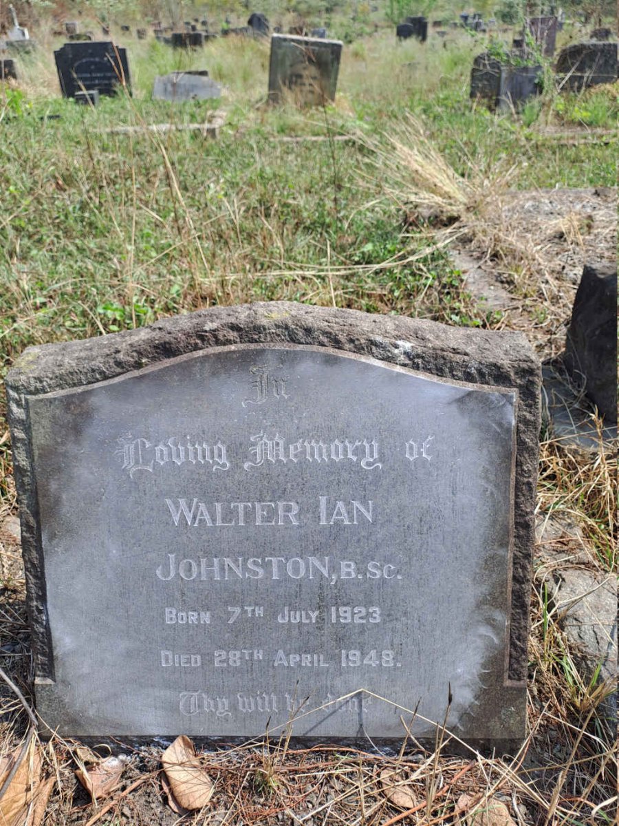 JOHNSTON Walter Ian 1923-1948