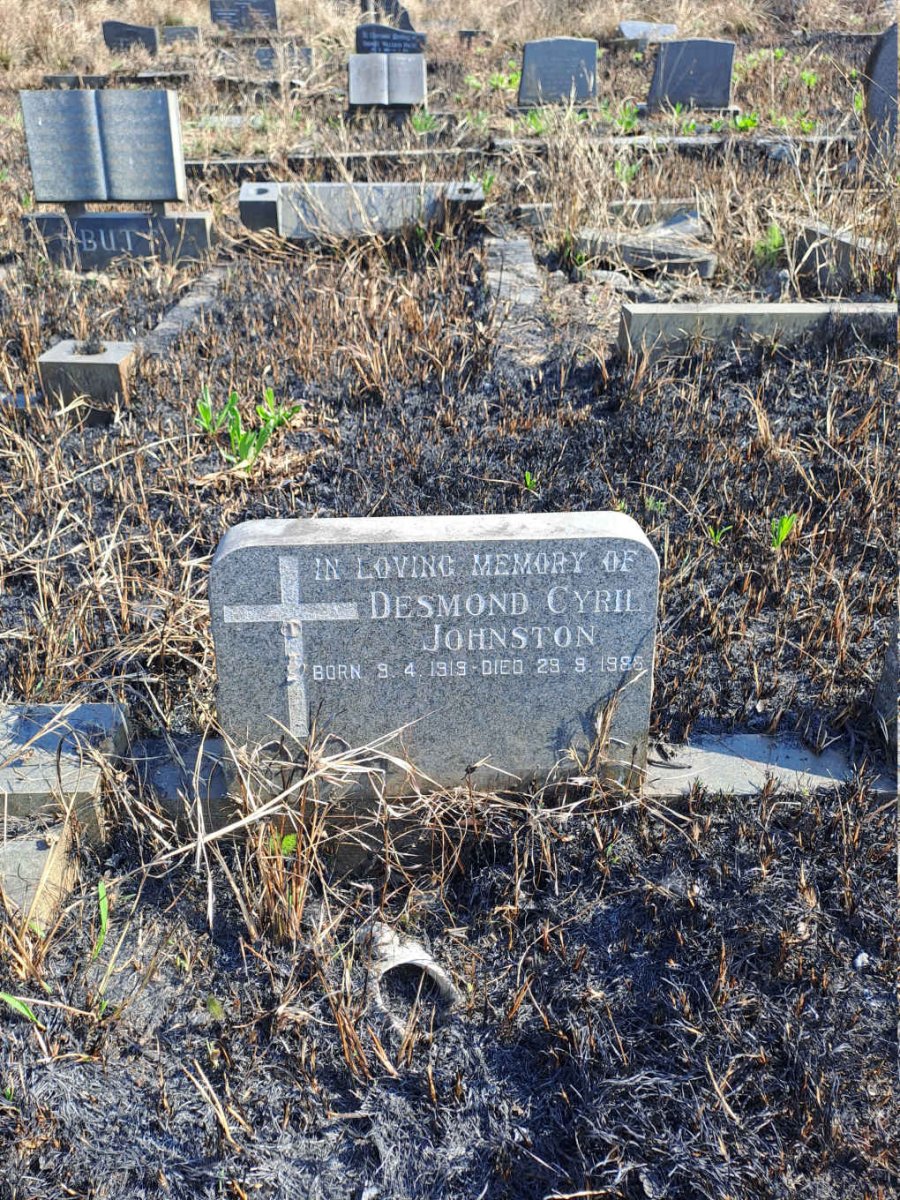 JOHNSON Desmond Cyril 1919-198?