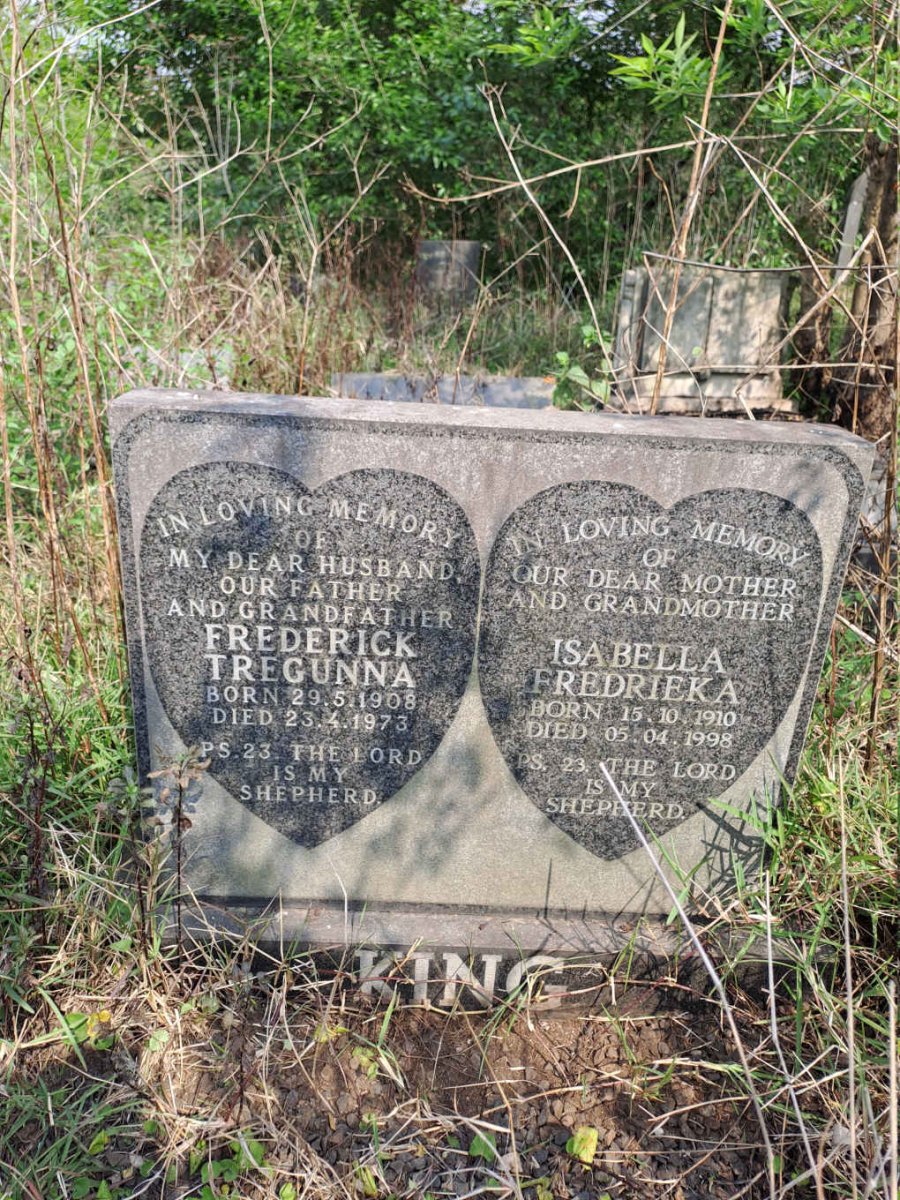 KING Frederick Tregunna 1908-1973 & Isabella Fredrieka 1910-1998