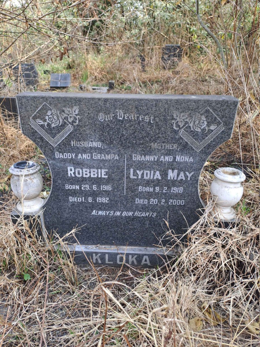 KLOKA Robbie 1916-1982 & Lydia May 1918-2000