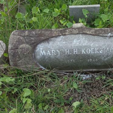KOEKEMOER Mary H.H. 1871-1948
