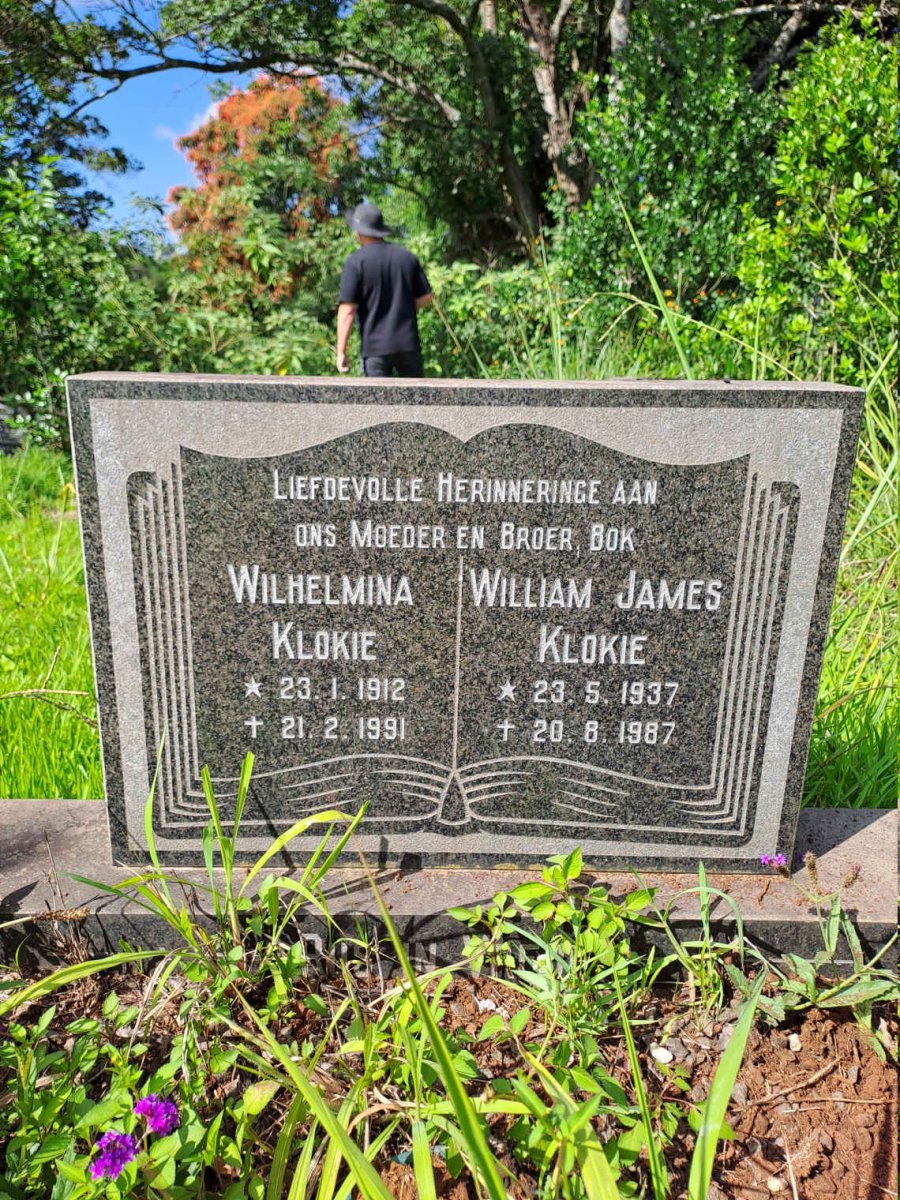KLOKIE Wilhelmina 1912-1991 :: KLOKIE William James 1937-1987