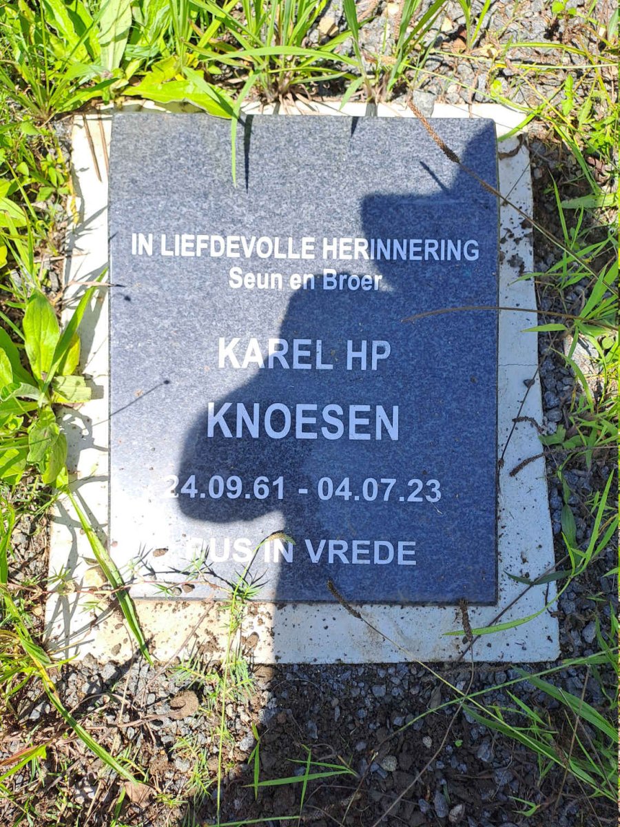 KNOESEN Karel H.P. 1961-2023